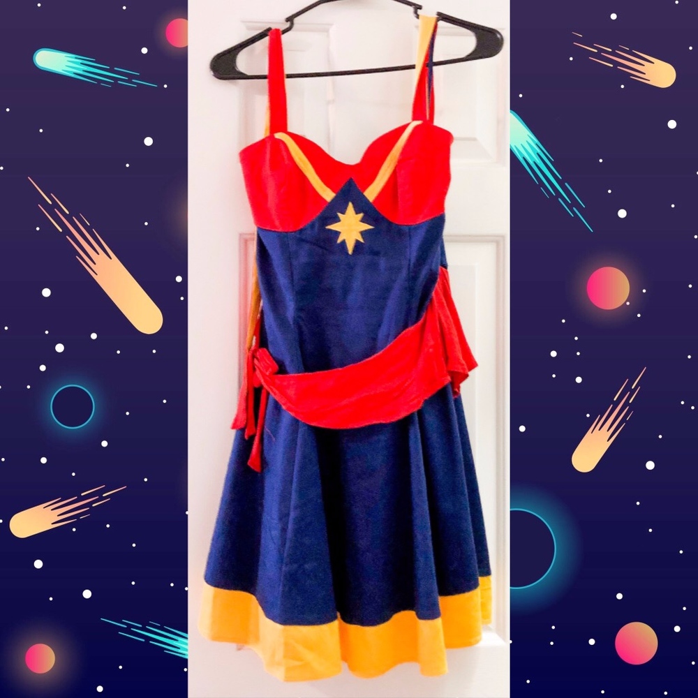 Captain Marvel Her Universe Halter Dress